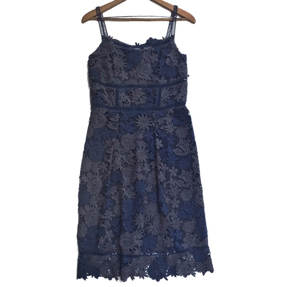 Elie Tahari Dresses & Skirts - {Elie Tahari} Aimee Crochet Dress Size 2